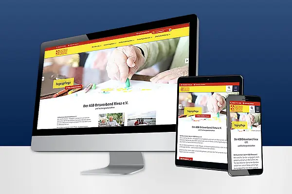Neue Website für den ASB Ortsverband Riesa online! Frischer Look, mod ...